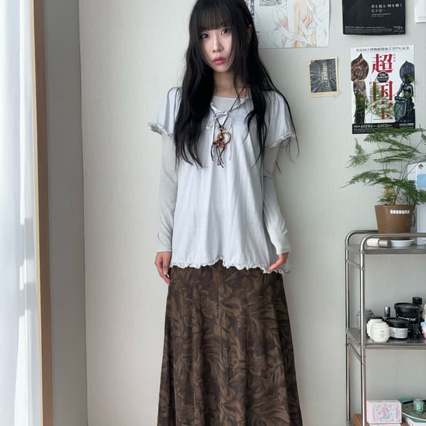 모리 브라운 롱스커트