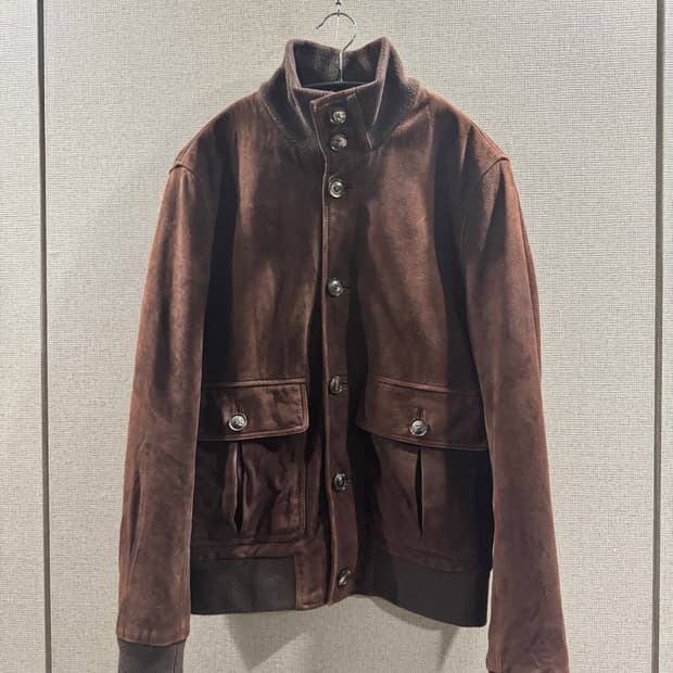 Suede A-1 Jacket