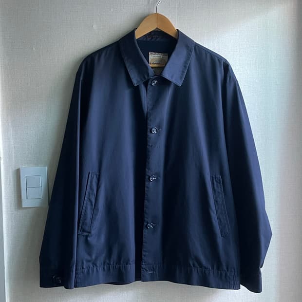 80s 맥그리거 네이비 드리즐러 자켓 54(L-XL)