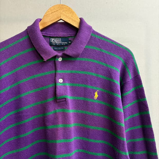 폴로80s 에스에치 단가라 니트