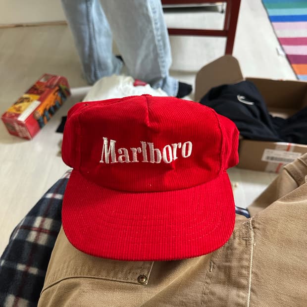 말보로 90s 초반 프로모 캡 made in usa