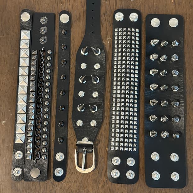 스터드 팔찌 일괄