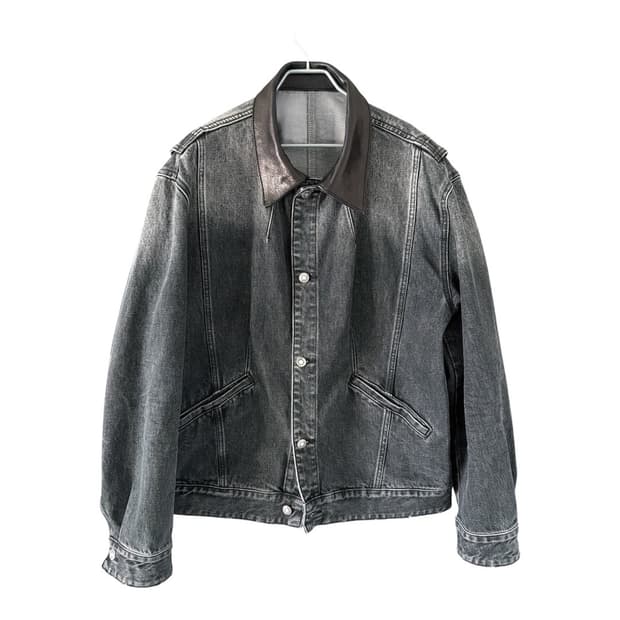 IRO Frisson 데님 드리즐러 자켓 L