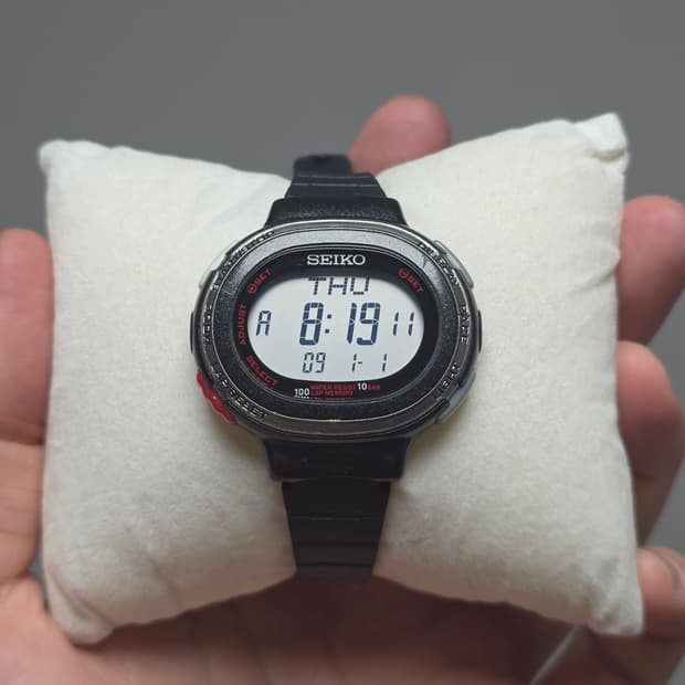 Seiko 100-Lap Memory Digital Sports Watc
