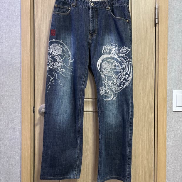 멀티포켓 카라쿠리타마시 미사용급 황금사이즈 풍신 뇌신