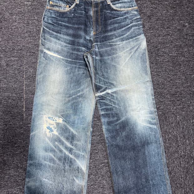 엔더슨벨 프린트 데님 팬츠 28