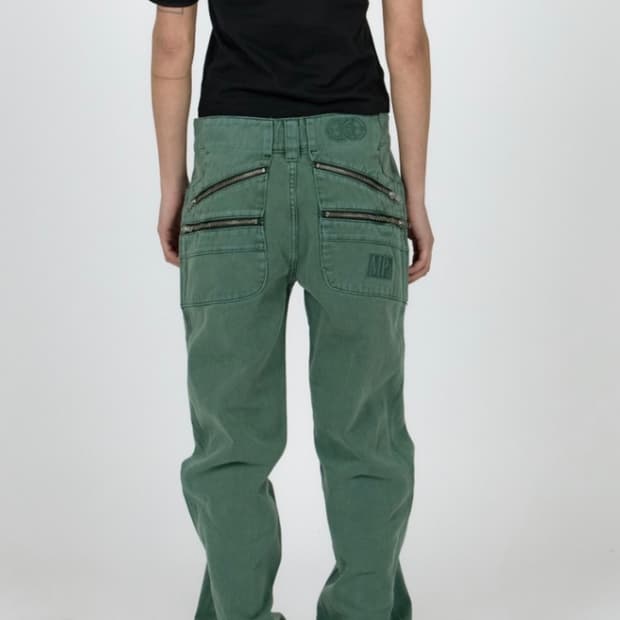  MPa SPLIT POCKET PANTS (EMERALD) 