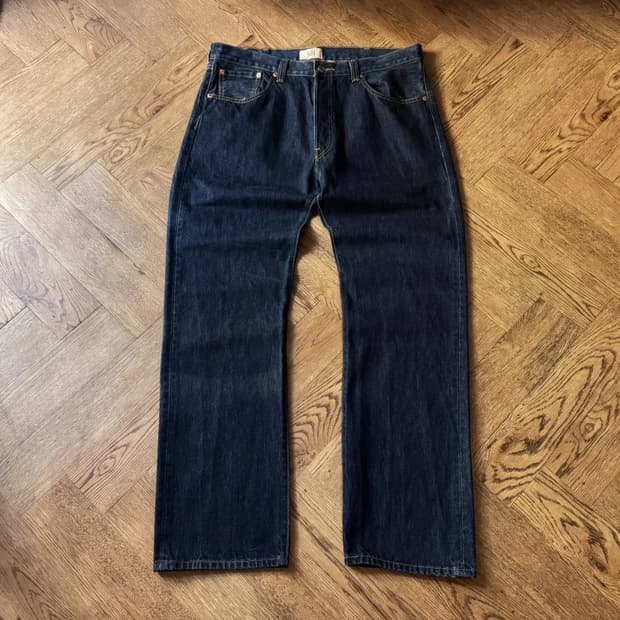 [38]00's 리바이스 501 멕시코제 스트레이트 생지 데님 팬츠