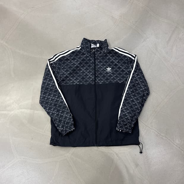 아디다스 모노그램 바람막이 XL