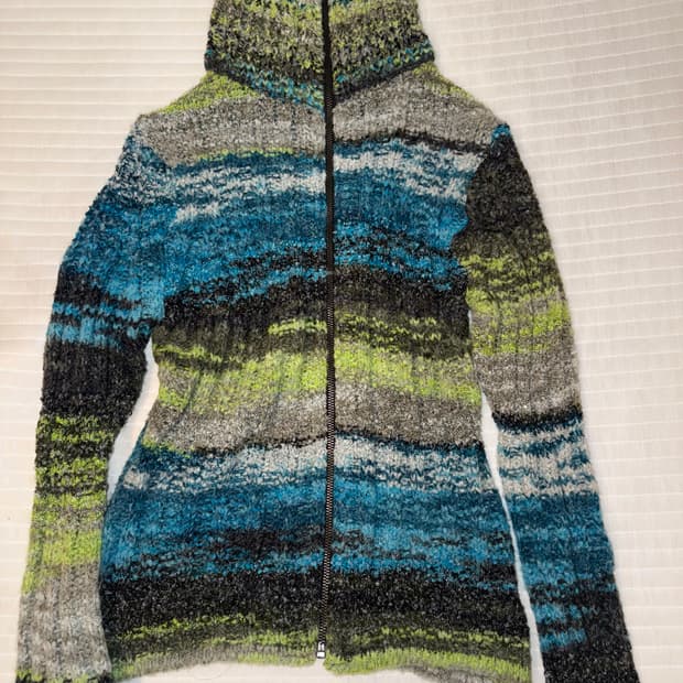 오픈와이와이 니트집업 