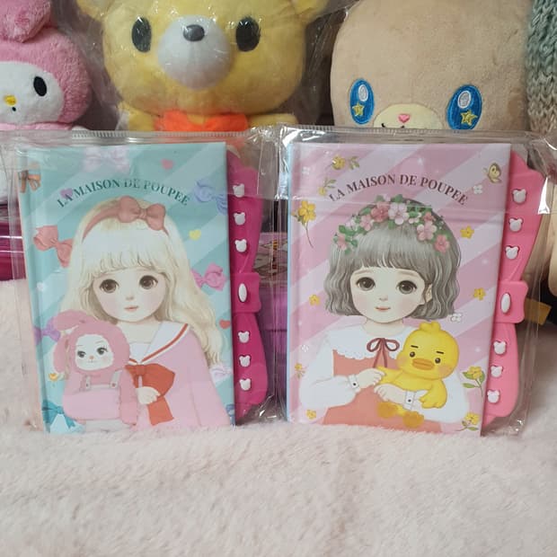 미개봉/개별) 고전 마론 미니 비밀 일기장 소녀 빈티지 수첩 추억 다꾸