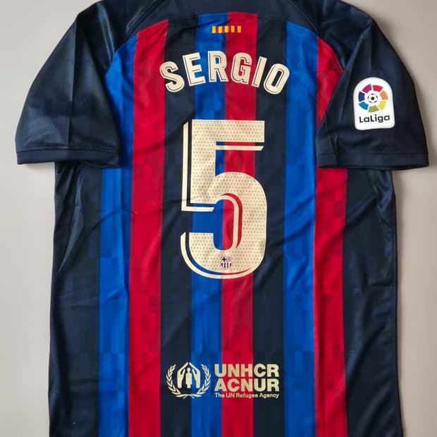 22-23 바르샤 홈킷 부스케츠 유니폼 L