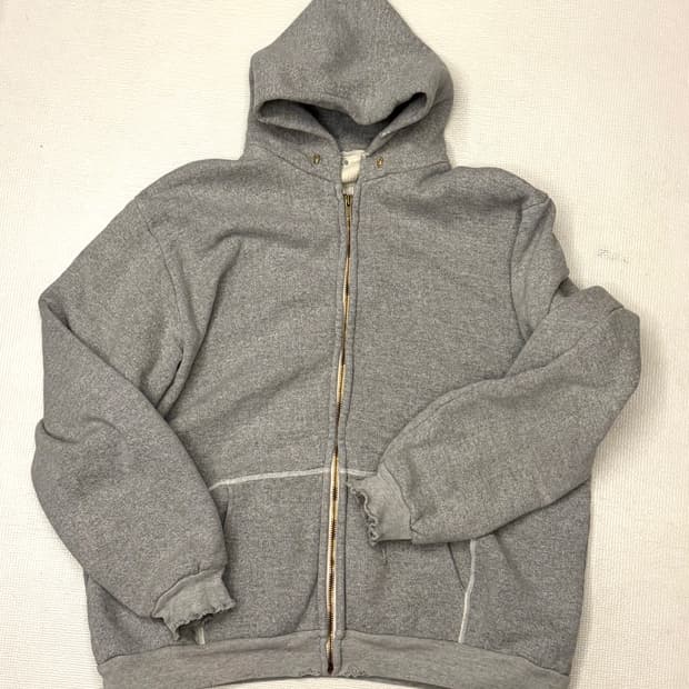 (3)24fw 아프레쎄 빈티지 후드집업 그레이