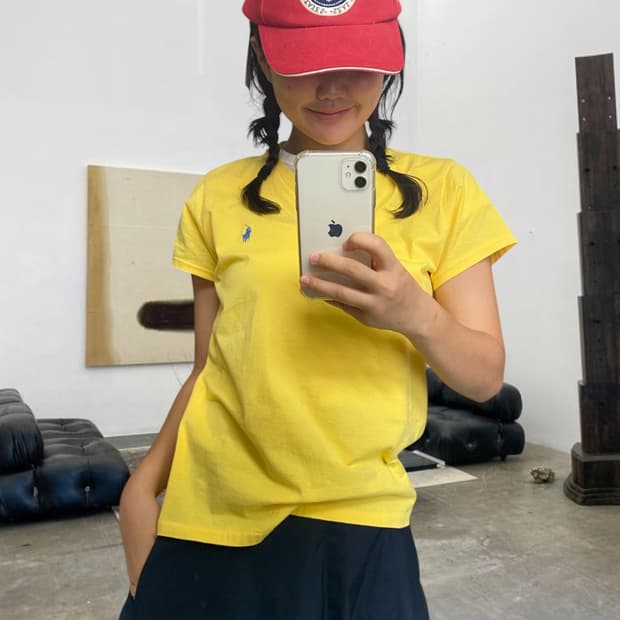 폴로 1/2 티셔츠 (Woman M)