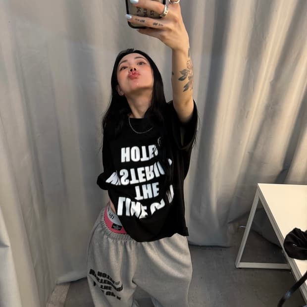 더미스테리어스호텔 TMH X LINE UP 팬츠