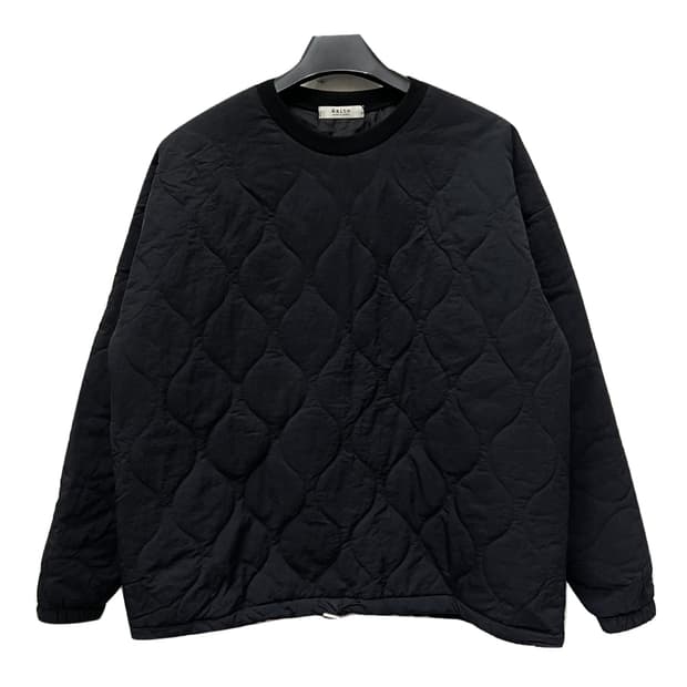VTG 엑시토 블랙 퀼팅 맨투맨 FREE