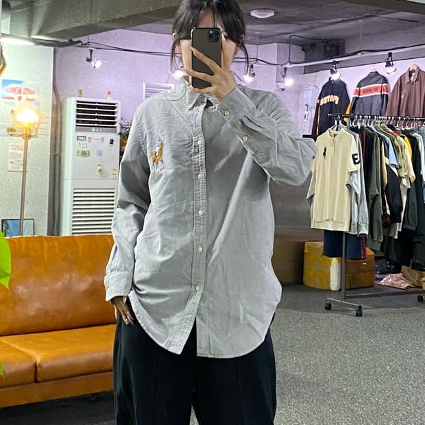 폴로 랄프로렌 빅포니 버튼다운 셔츠 B5457