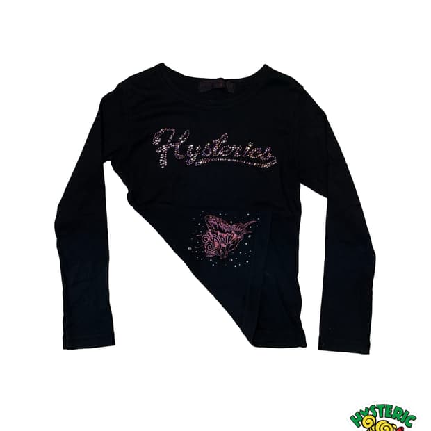 히스테릭 미니 히스테릭 글리터 티셔츠