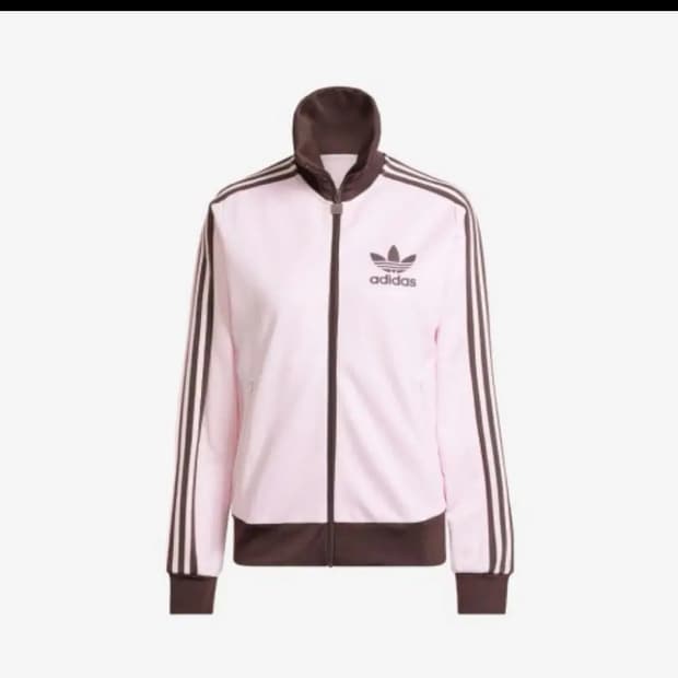 아디다스 베켄바우어 핑크브라운 져지 트랙탑 