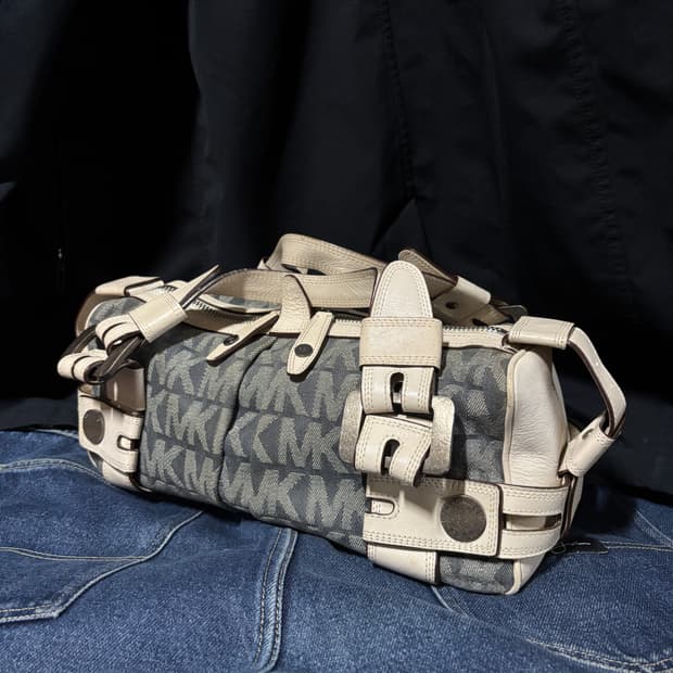 vintage michael kors leather hand bags