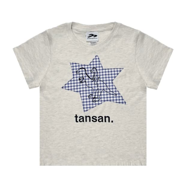 탄산마그네슘 철님보석함 콜라보 공룡 반팔티