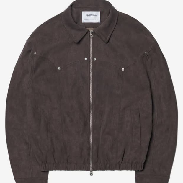노매뉴얼 S.W 자켓 브라운 팝니당