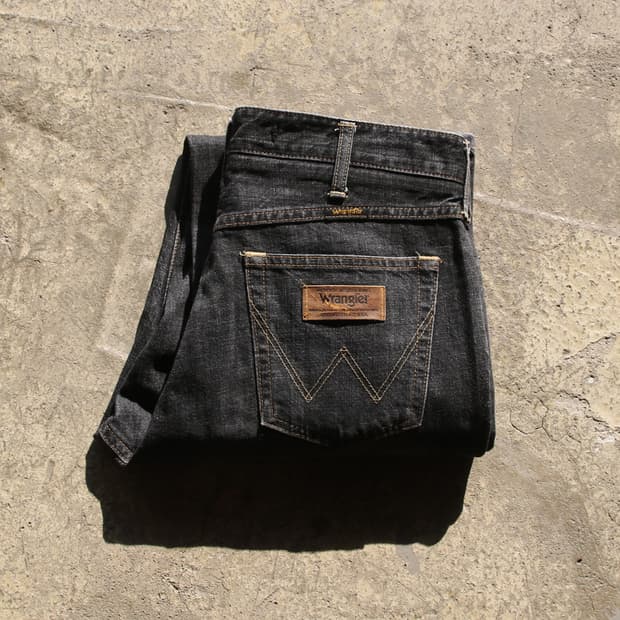 (착용컷) Wrangler 데님 팬츠 (남성용 31.5)