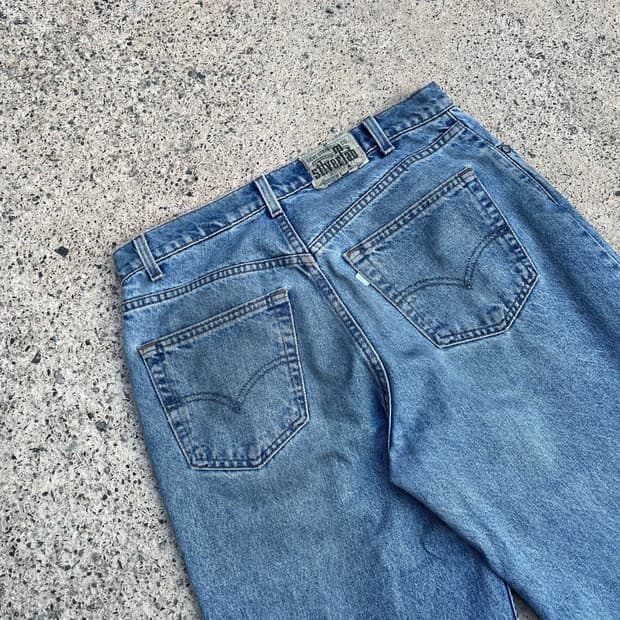 90s USA made Levi's Silver Tab 연청