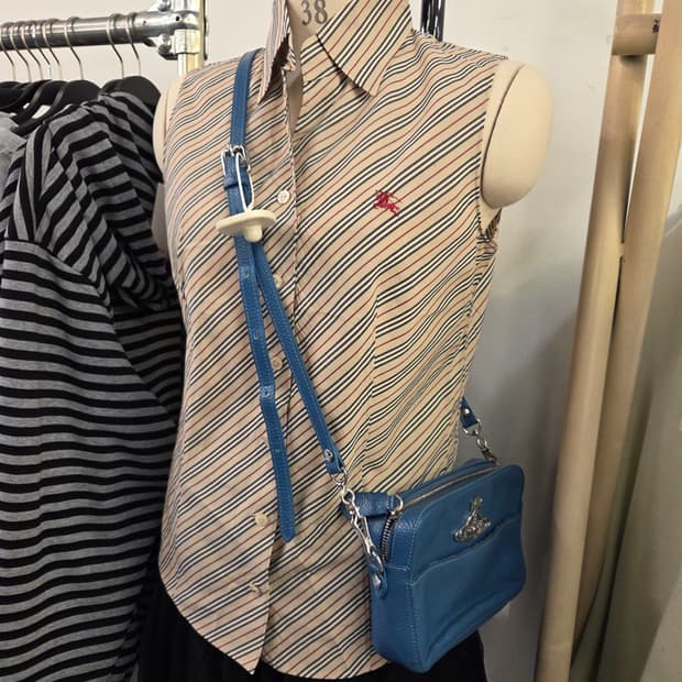 Burberry 버버리 베이지 베스트 셔츠