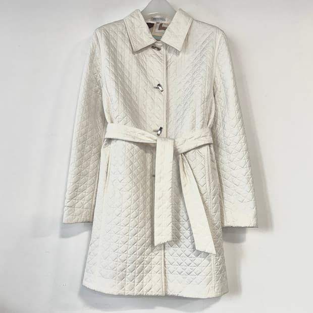 이태리 GARII 벨티드 퀼팅 자켓