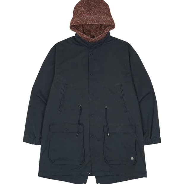 (새상품)코이세이오 야상 네이비 washed military jacket
