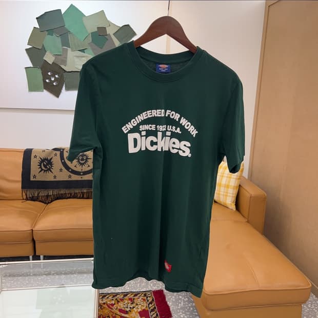 디키즈 빅로고 프린팅 반팔티 90 C05346