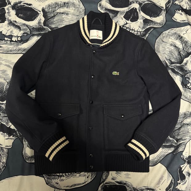 라코스테 울자켓 100사이즈 