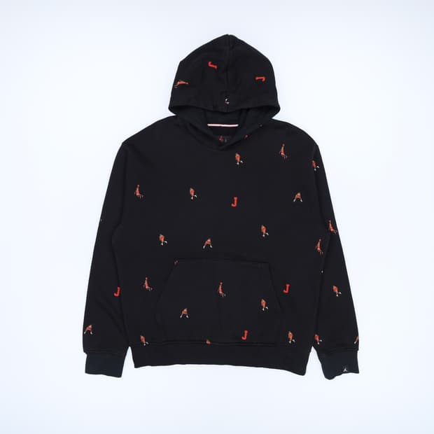 [100] 조던 나이키 남성 홀리데이 점프맨 후드 티셔츠 N6943