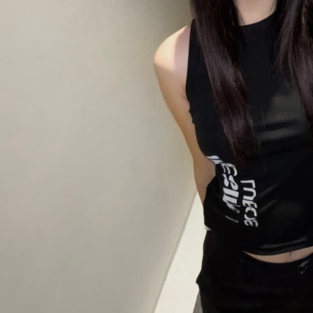 미세키서울 sleveless black