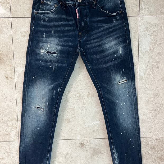 디스퀘어드2 데미지 워싱진 48 정품