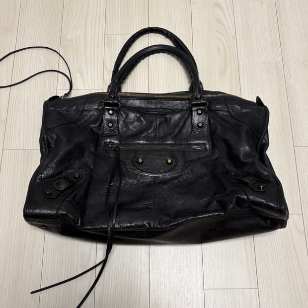 발렌시아가 빈티지 모터백 토트