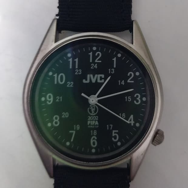 JVC 2002 한일월드컵 기념쿼츠시계