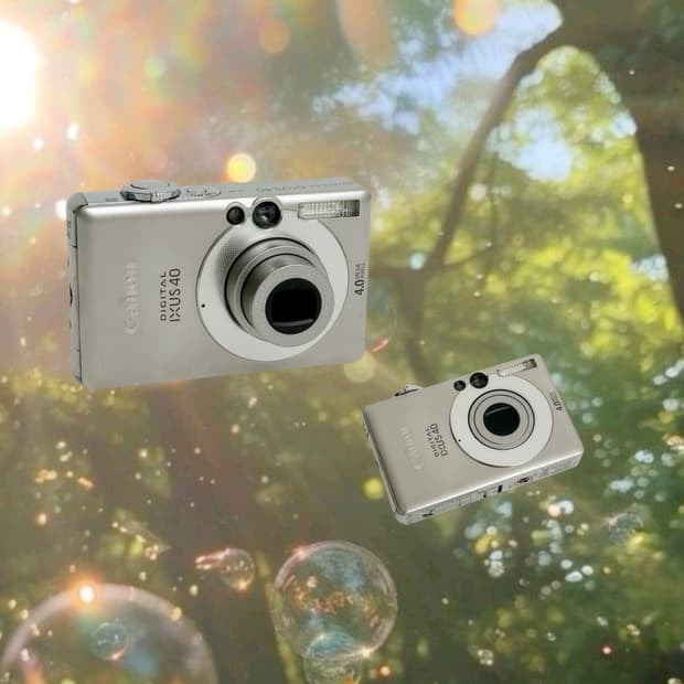 인기!) 캐논 익서스 40 익시 50 Ixus 빈티지 디카