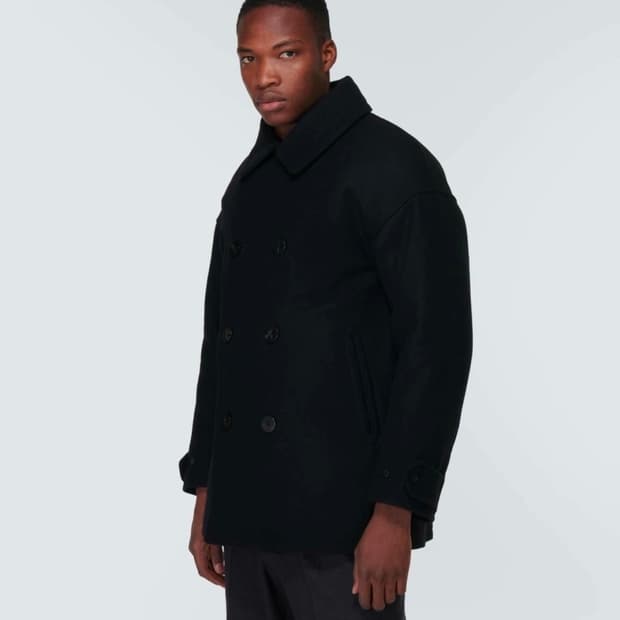 Visvim  비즈빔 울 린넨 피코트 사이즈 4