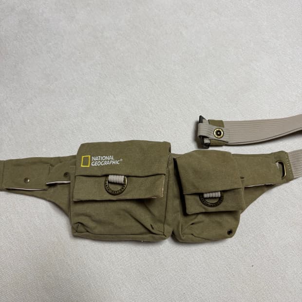 내셔널 지오그래픽 허리가방