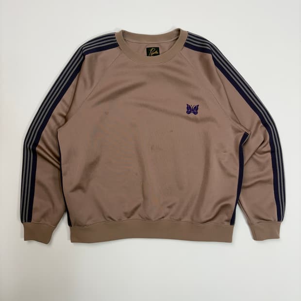 [M] 니들스 트랙 크루넥 맨투맨