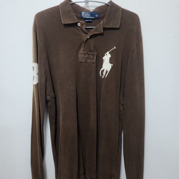 [정품] 폴로 랄프 로렌 빅포니 긴팔 카라티
