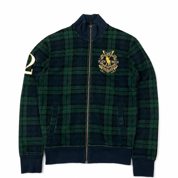 폴로 블랙와치 타탄자켓 (polo blackwatch jacket) s