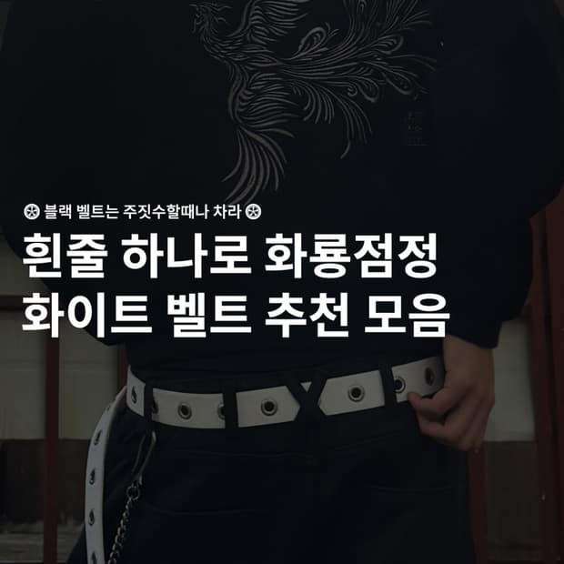 2만기념SALE double eyelet belt 더블 아일렛 벨트