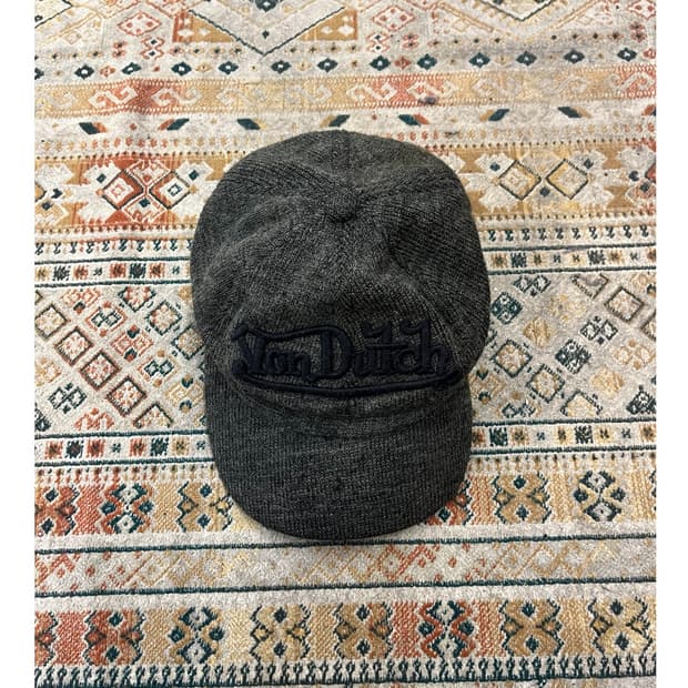 본더치 니트 볼캡 차콜 #csz3044