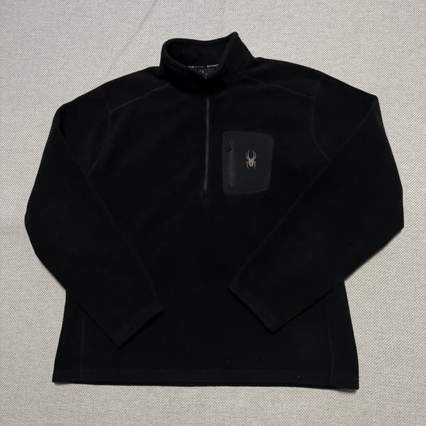 스파이더 하프집업 플리스