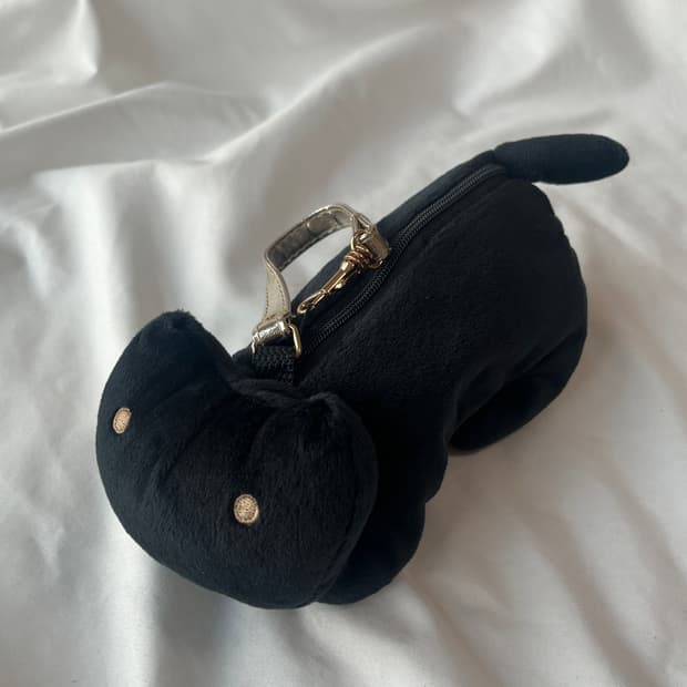 츠모리 치사토 고양이 인형 가방 미니 백 키링 백