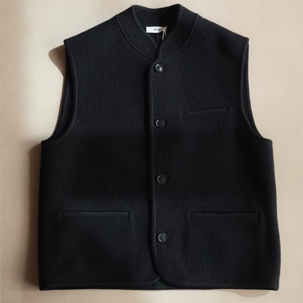 [M]리에르 Walker gilet 베스트/블랙
