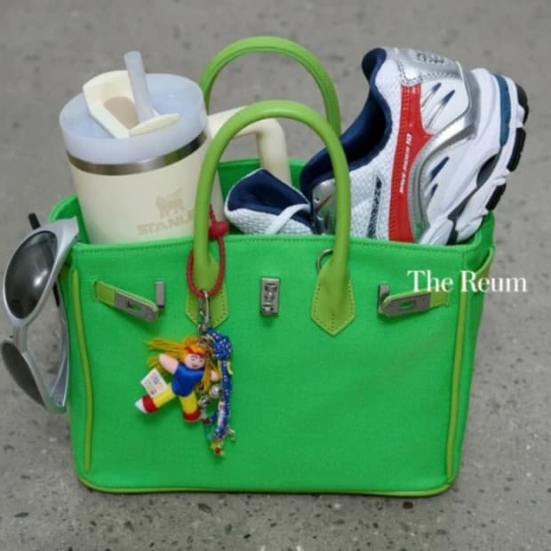 더름 제인백 25 연두 새상품